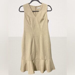 Calvin Klein Beige Midi Dress